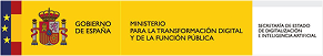 Ministerio para la transición digital y de la función pública